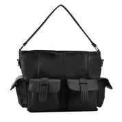 Jayceon | Large Capacity Punk Motorcycle Leather Crossbody Messenger Bag