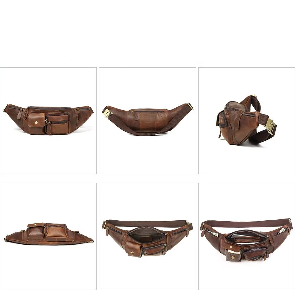 Clay | Exquisite Leather Travel Crossbody Bum Bag