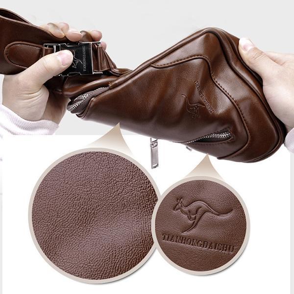 Stylish Men's Vintage Anti-Theft Sling Bag