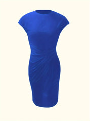 Ava | Chic Crew Neck Dress – Effortless Day-to-Night Sophistication