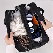 Lilyana | Lightweight & Travel-Friendly Double-Layer Cosmetic Bag