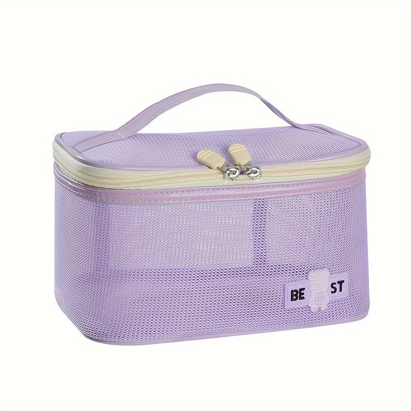 Kimberlie | Portable & Lightweight Multi-Compartments Travel Beauty Bag