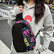 Armani  | Graffiti-Style Anti-Theft Crossbody Bag