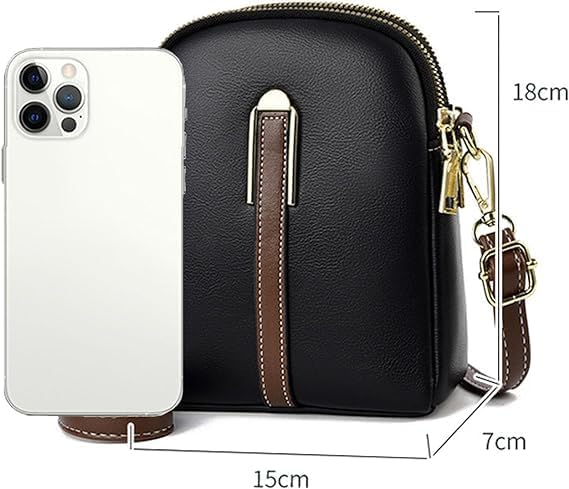 Sicily | Lychee Leather Mini Crossbody Bag