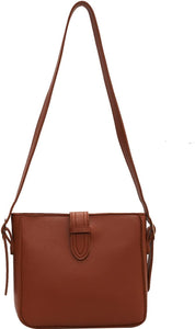 Iyla | Vintage Leather Crossbody Bag