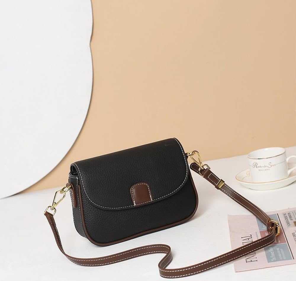 Journi | Chic Leather Flap Crossbody Bag