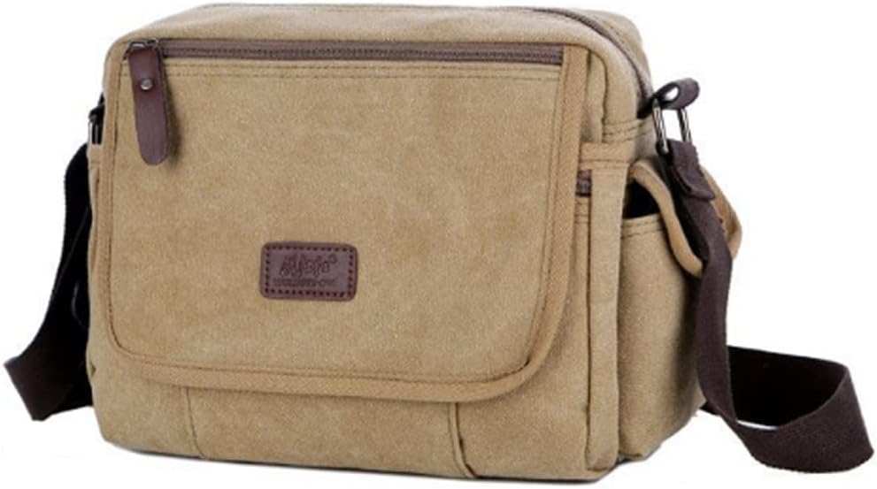Rowan | Vintage Canvas Crossbody Messenger Bag