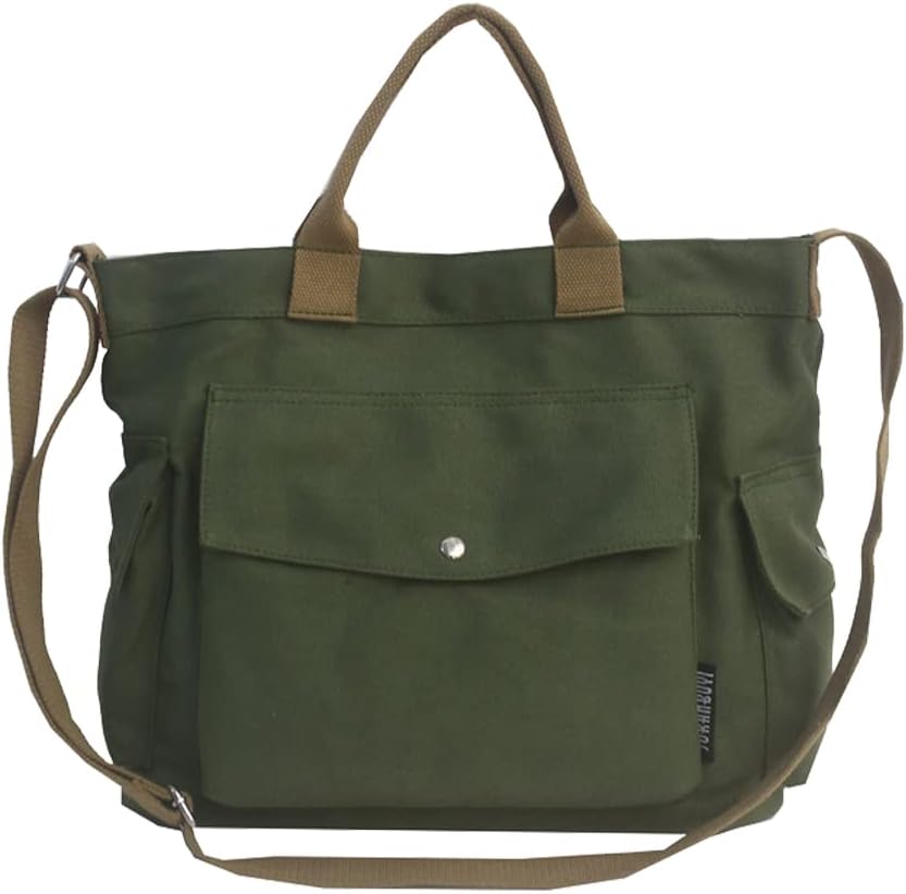 Maddox | Canvas Crossbody Tote Bag