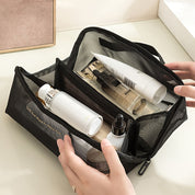 Elia | Spacious Mesh Travel Toiletry Bag