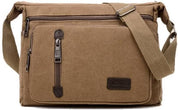 Maddie | Timeless Canvas Crossbody Messenger Bag