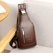 Stylish Men's Vintage Anti-Theft Sling Bag