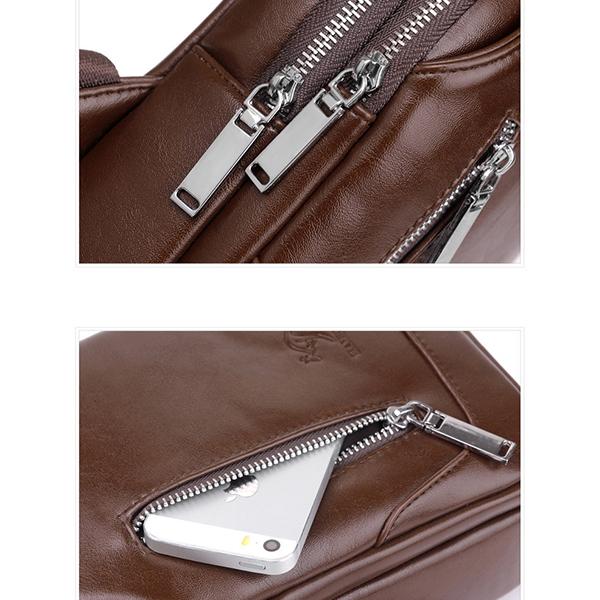 Stylish Men's Vintage Anti-Theft Sling Bag
