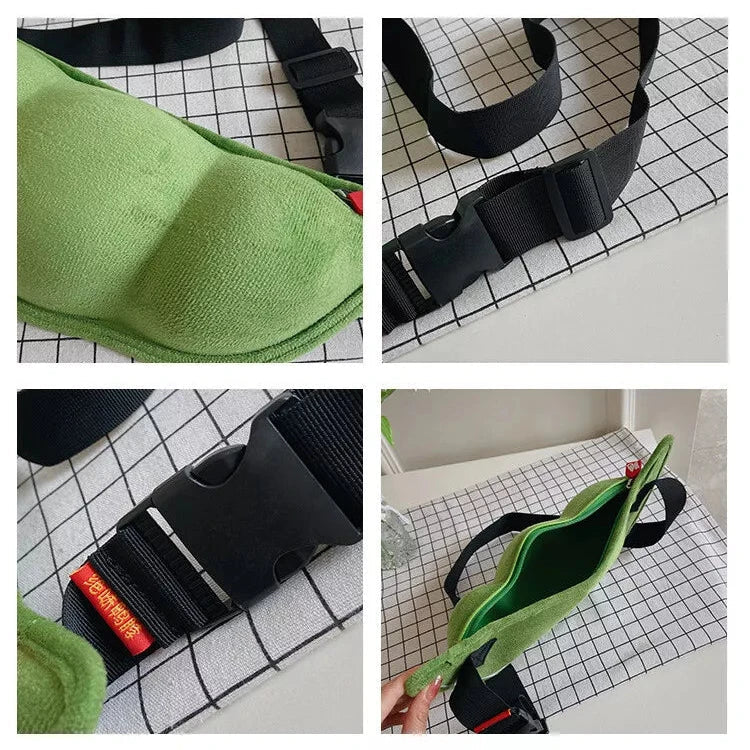 McKenzie | Pea-Shaped Crossbody Fanny Pack Bum Bag