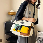 Miguel | Multi-Pocket Waterproof Nylon Crossbody Messenger Bag