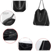 Penny | Chain Designed Tote Crossbody Handbag