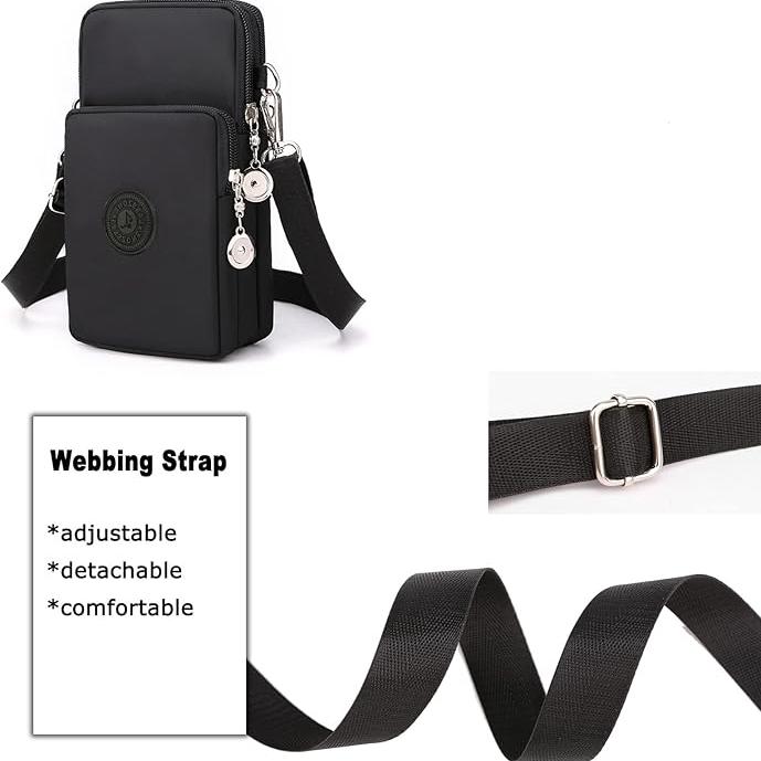 Danielle | Compact & Lightweight Multi-Compartments Crossbody Bag