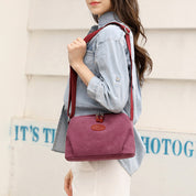 Lorah | Secure-Zip Canvas Crossbody Bag