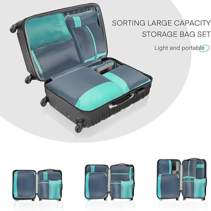 Sol | Multi-Functional & Versatile 7-Piece Set Travel Organizer