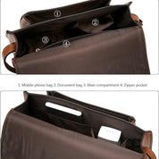 Daniella | Women's Vintage PU Leather Saddle Crossbody Handbag