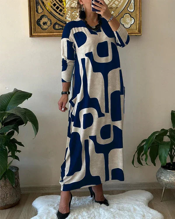 Mara | Elegant and Comfy Art-Inspired Dress