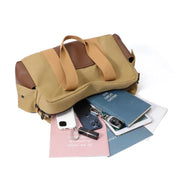 Gunnar | Vintage Canvas Large Travel Crossbody Messenger Tote Bag