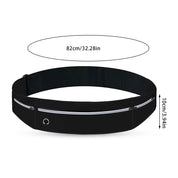 Edward | Ultra-Thin Running Belt Bum Bag with Headphone Port