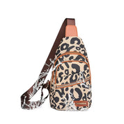Franchesca | Chic Leopard Women's Crossbody Sling Bag
