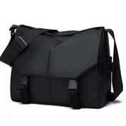 Truett | Water-Resistant Leather Crossbody Messenger Travel Bag