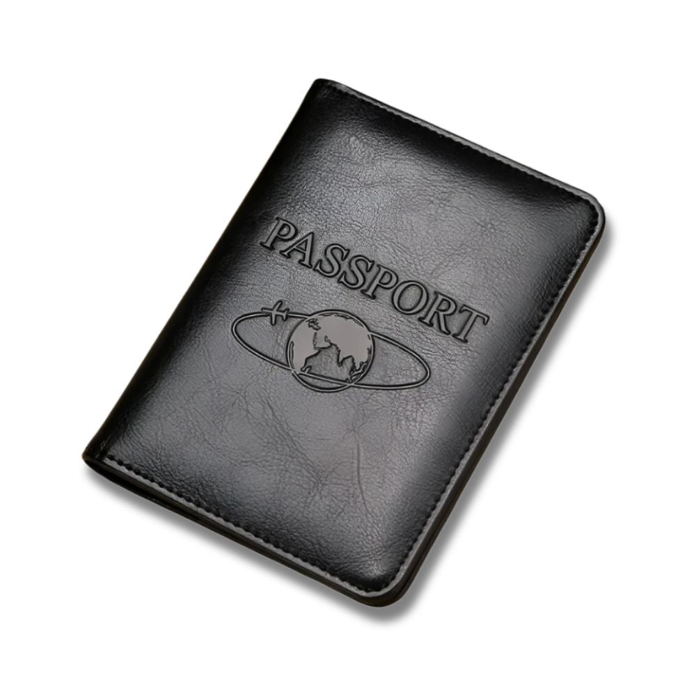 Bria | Genuine Cowhide Leather Travel Wallet Passport Holder