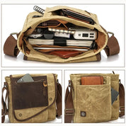 Caden | Vintage Canvas Men's Crossbody Messenger Bag