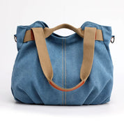 Amanda | Stylish & Functional Vintage-Inspired Canvas Tote Bag