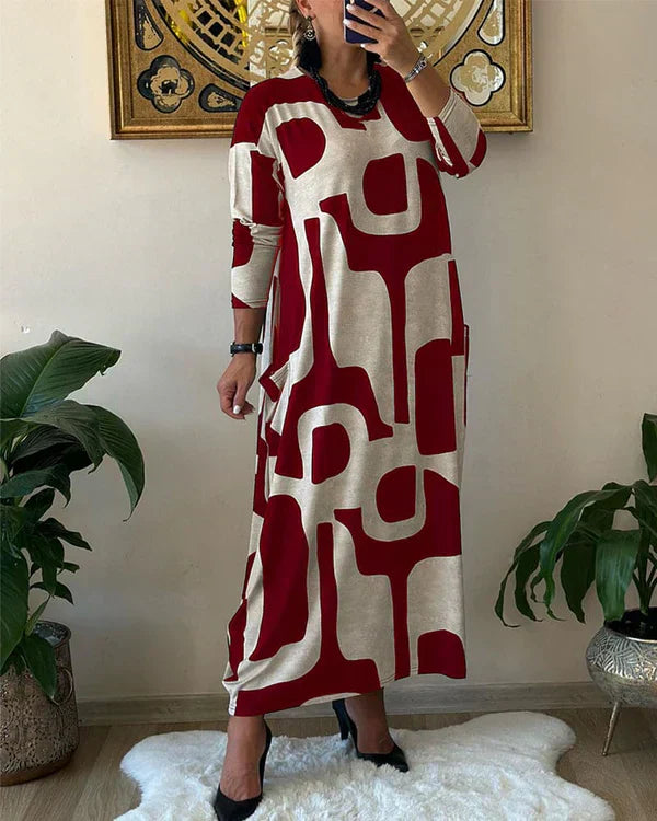 Mara | Elegant and Comfy Art-Inspired Dress