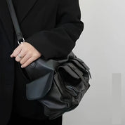 Jayceon | Large Capacity Punk Motorcycle Leather Crossbody Messenger Bag