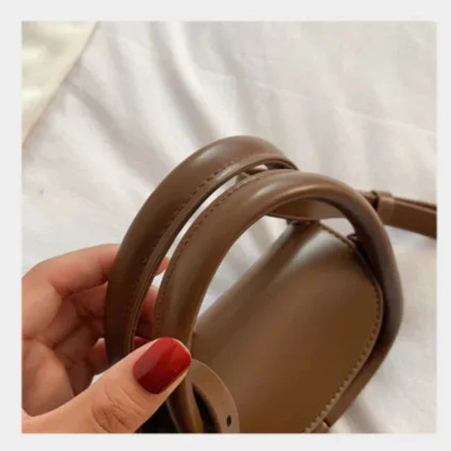 Sylvia | Mini Vintage Crossbody Sling Saddle Bag