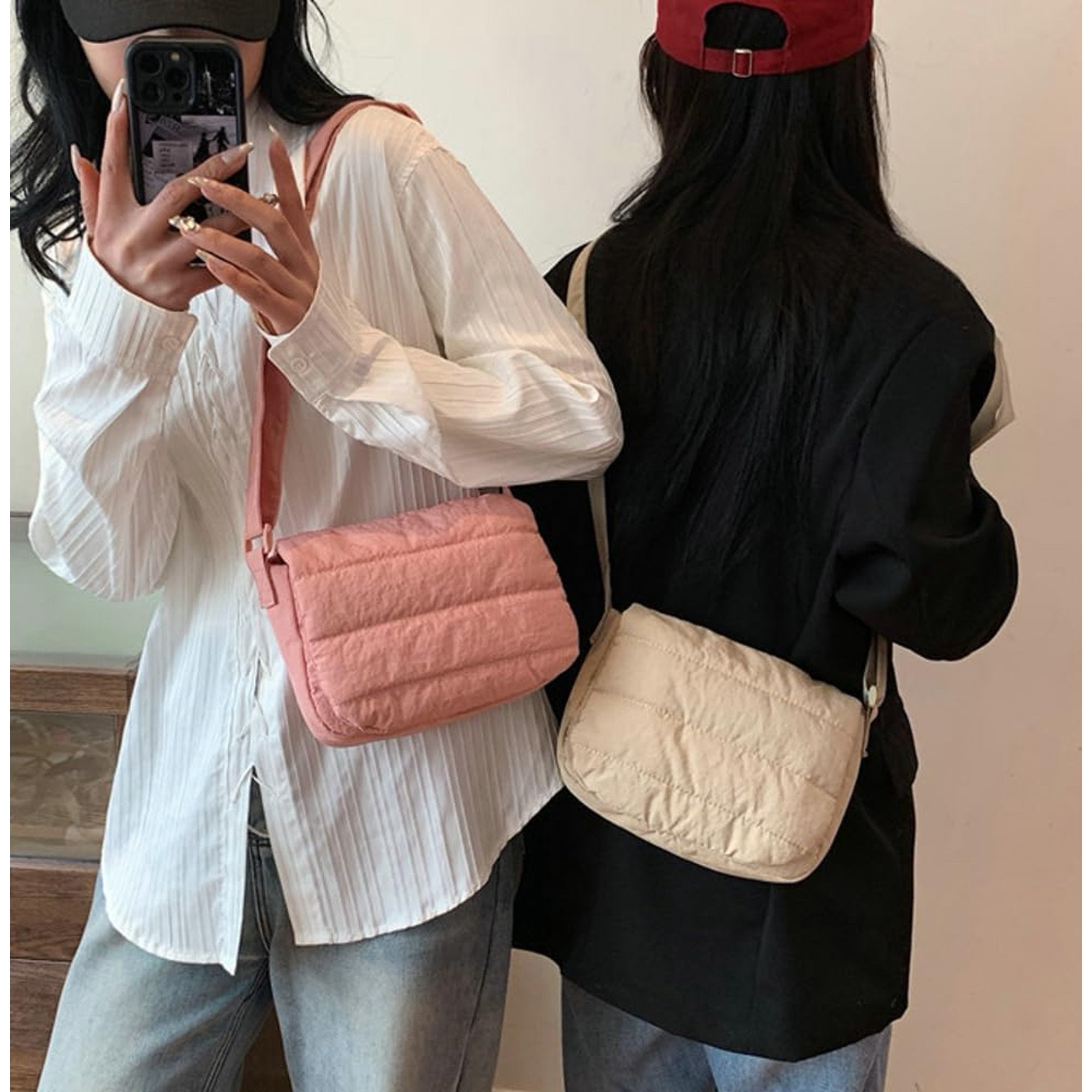 Nicole | Chic Solid Color Crossbody Messenger Travel Bag