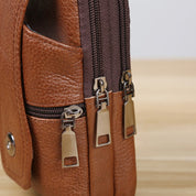 Samson | Vintage Leather Men's Crossbody Waist Bum Bag