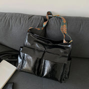 Anya | Retro Multi-Pocket Crossbody Messenger Handbag