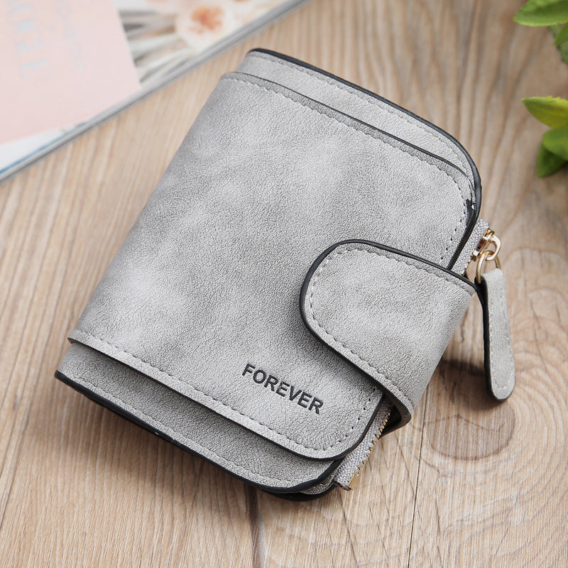 Chic Retro Multi-Slot Wallet for Women