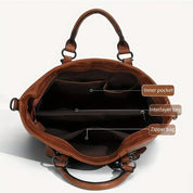 Vada | Women's Vintage Chic PU Leather Crossbody Handbag