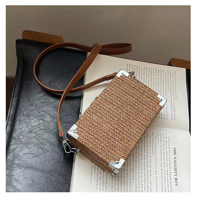 Amelie | Women's Chic Woven Crossbody Sling Bag
