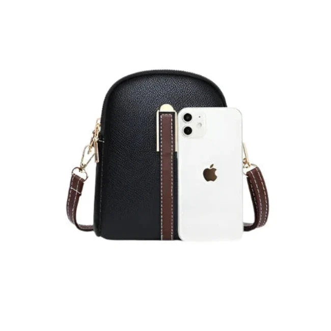 Carolina | Retro Mini Leather Crossbody Sling Bag