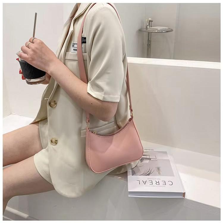 Bethany | Retro Solid Color Crossbody Sling Bag