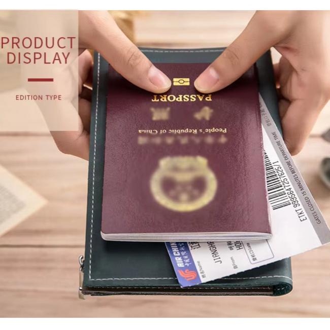 Nori | Sleek & Secure Anti-Theft RFID Protection Travel Wallet