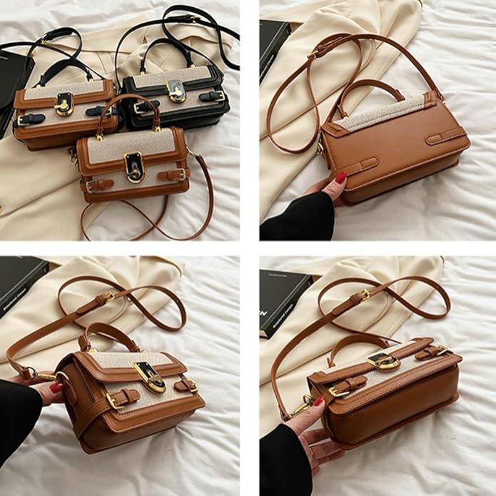 Annalise | Women's Vintage Leather Large Crossbody Handbag