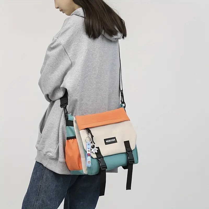 Maryam | Women's Trendy Nylon Crossbody Messenger Handbag