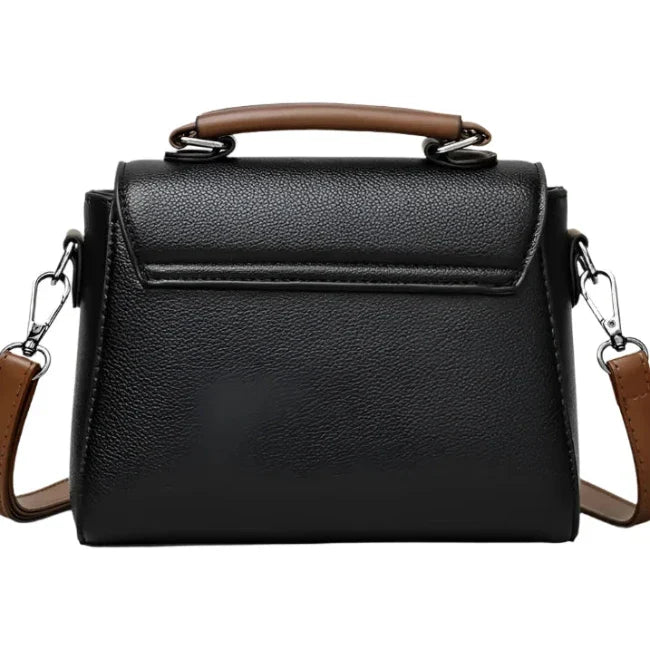 Mallory | Women's Retro Buckle Leather Crossbody Handbag