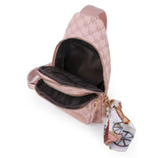 Adley | Women's Leather Crossbody Chest Travel Sling Bag