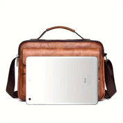 Emmanuel | Stylish Leather Small Crossbody Messenger Bag