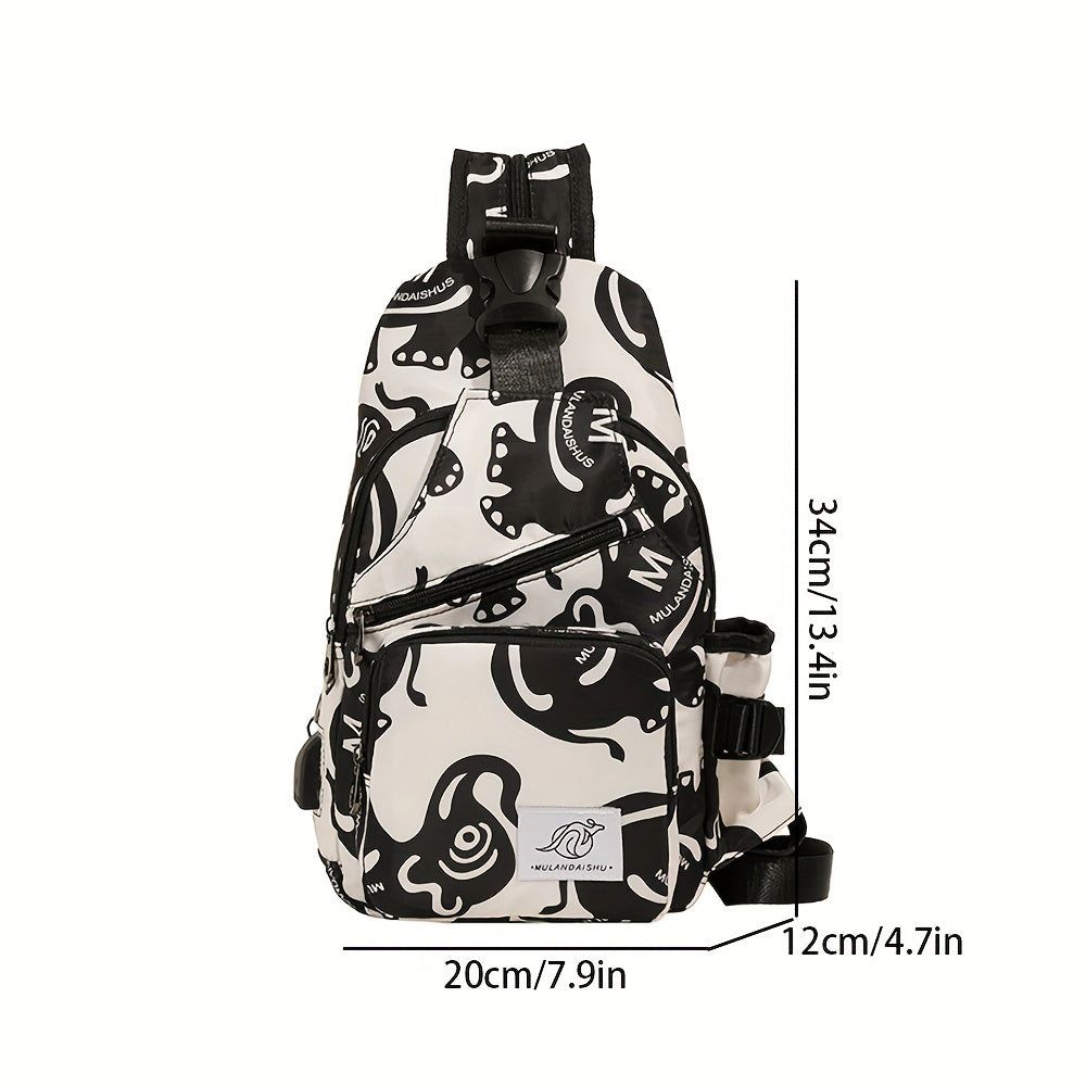 Ishana | Floral Crossbody Sling Bag | Adjustable