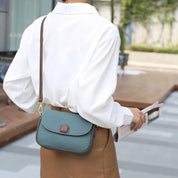 Journi | Chic Leather Flap Crossbody Bag